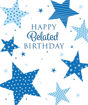 Picture of BELATED BIRTHDAY CARD